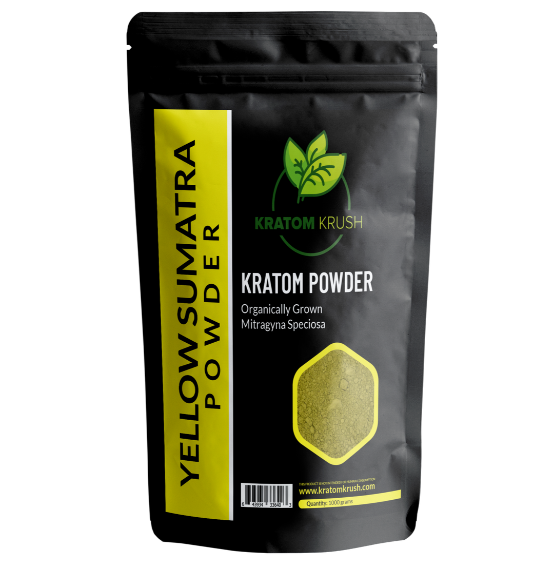 yellow sumatra kratom powder