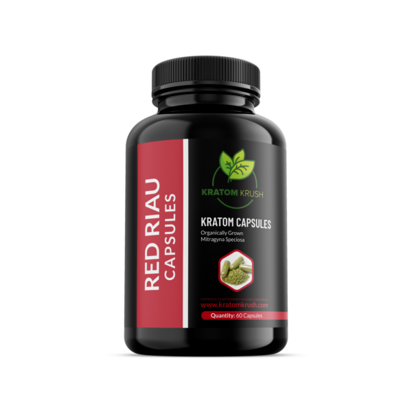 Red Riau Kratom Capsules