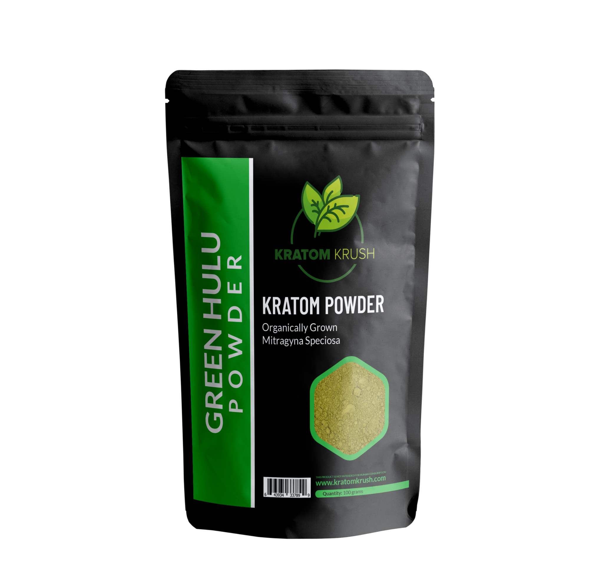 Green Hulu Kratom Powder