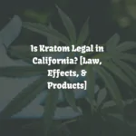Is Kratom Legal in California? [Law, Effects, & Products]